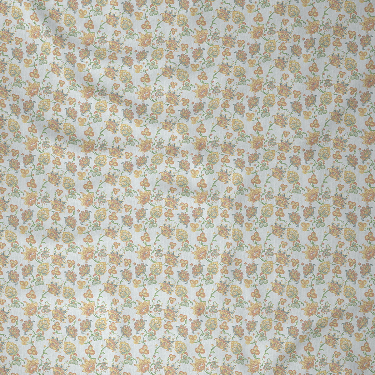 Hermosa Exotic Bouquet Cordelia Orange Quilt