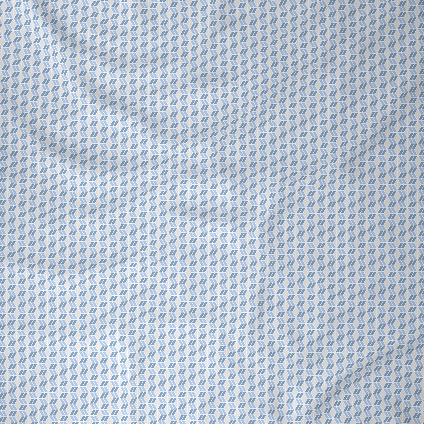 Backyard Patio Morris Summer AC Quilt/Quilted Bed Cover/Comforter Blue