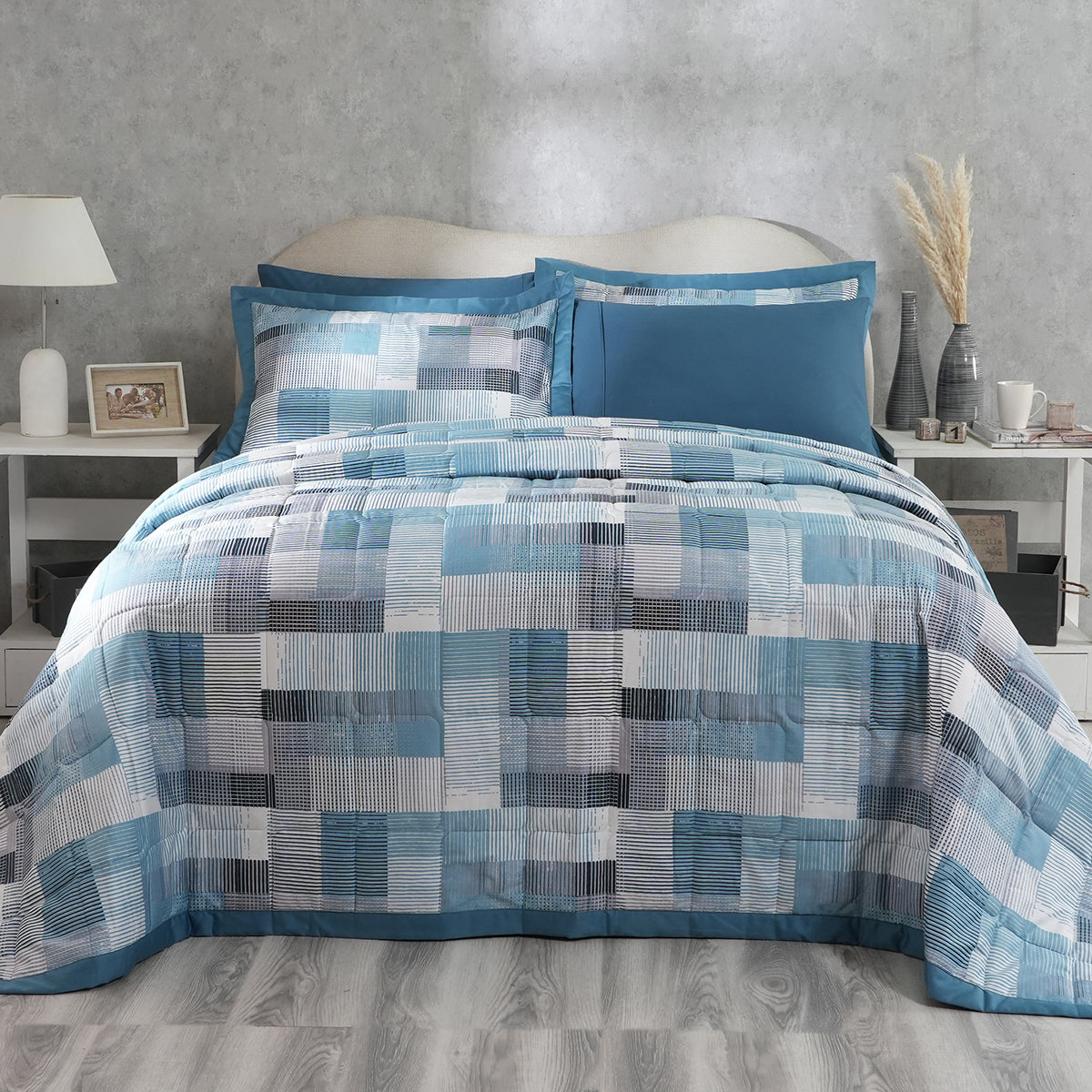 Enchanted Harmony Division Loaf Quilted 1PC Quilt