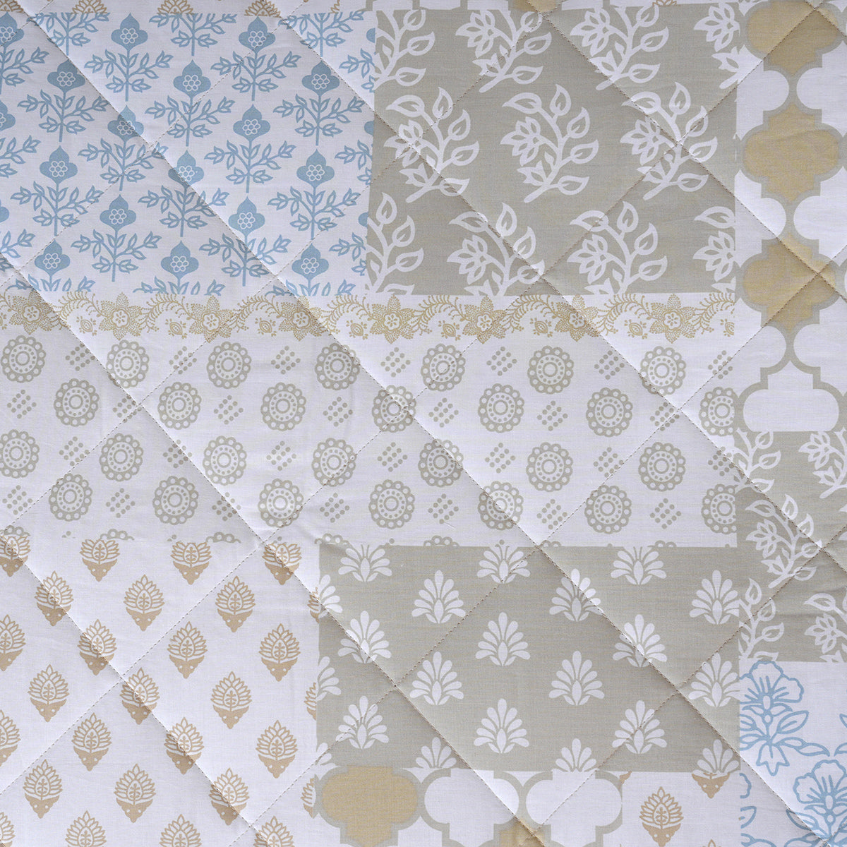 Hermosa Sensory Bloom Lennon Quilt Yellow