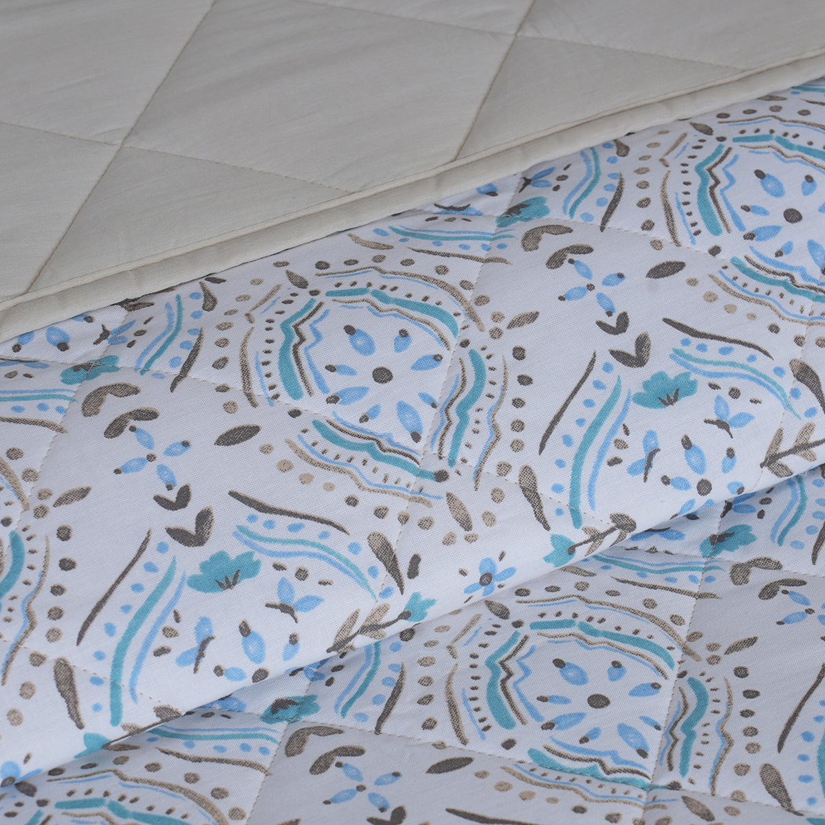 Hermosa Sensory Bloom Avery Quilt Orange