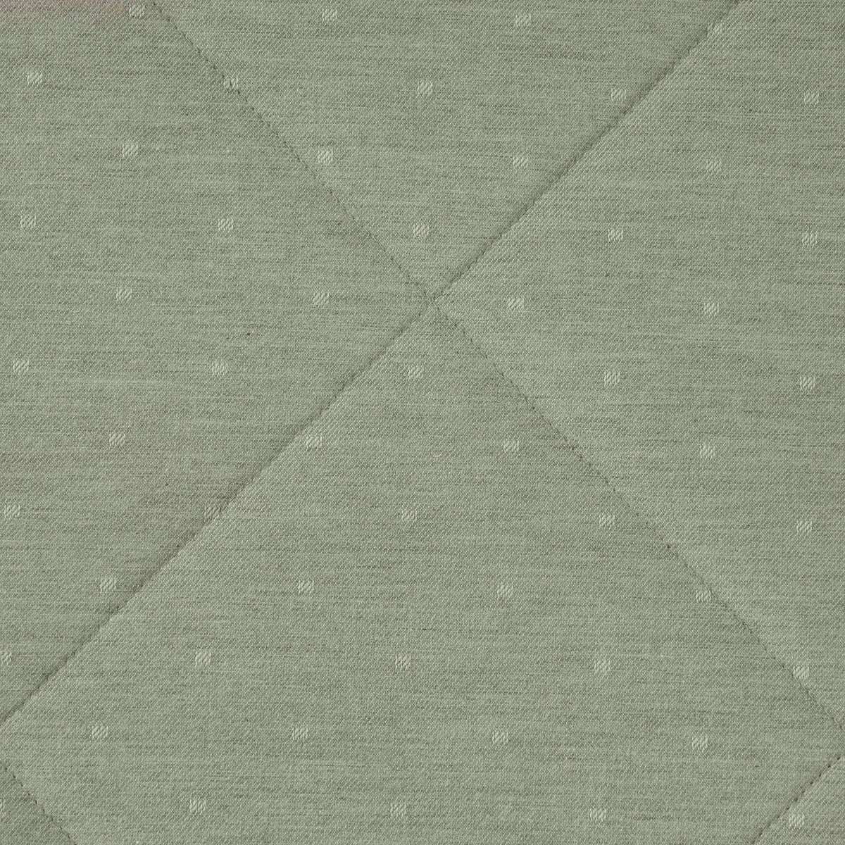 Muted Dot 100% Natural Cotton Filling Summer AC Quilt/Quilted Bed Cover/Comforter Green