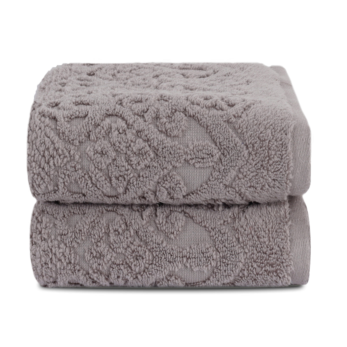 Windsor Antimicrobial Antifungal Zero Twist Fluffy Luxurious Grey Towel