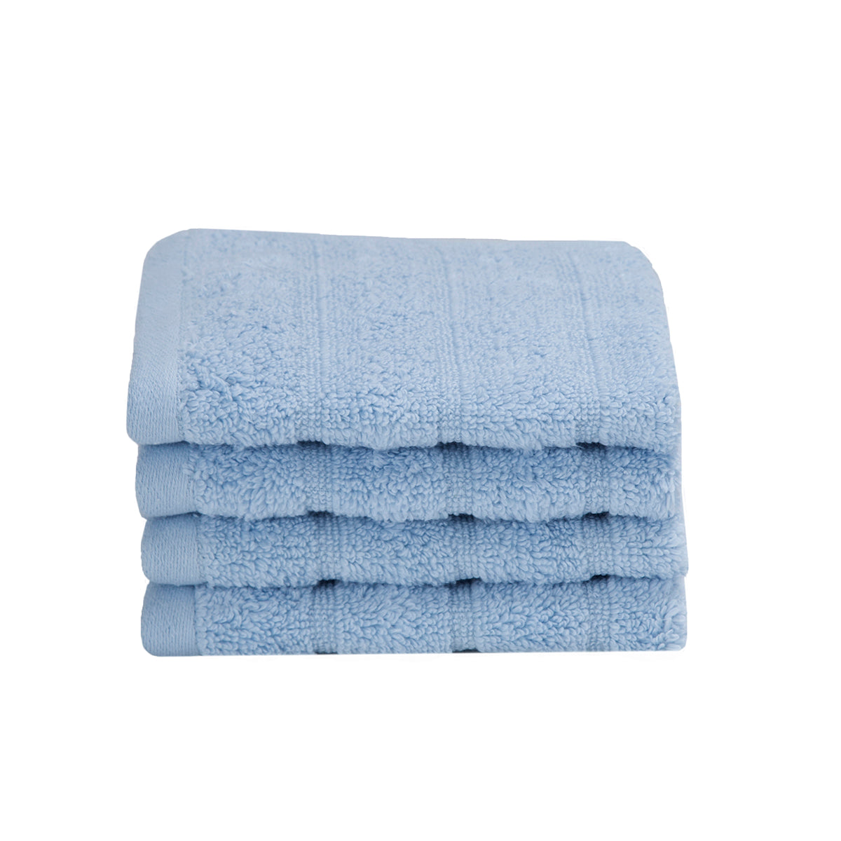 Casper Antimicrobial Antifungal Super Absorbent & Lofty Baby Blue Towel Set