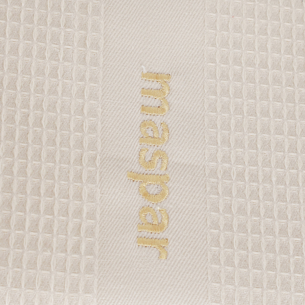 Catalina Waffle Antimicrobial Antifungal Super Absorbent Quick Dry Gym/Travel Cream Towel Set