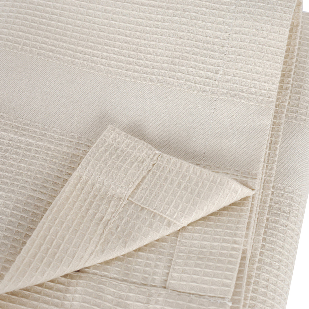 Catalina Waffle Antimicrobial Antifungal Super Absorbent Quick Dry Gym/Travel Cream Towel Set