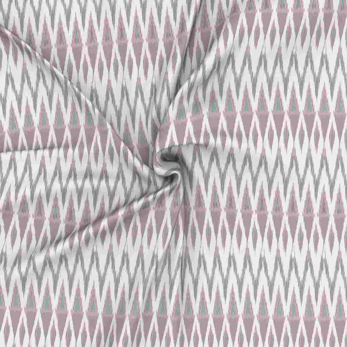 Regency Amanda Printed 144TC 100 %Cotton Pink Bed Sheet