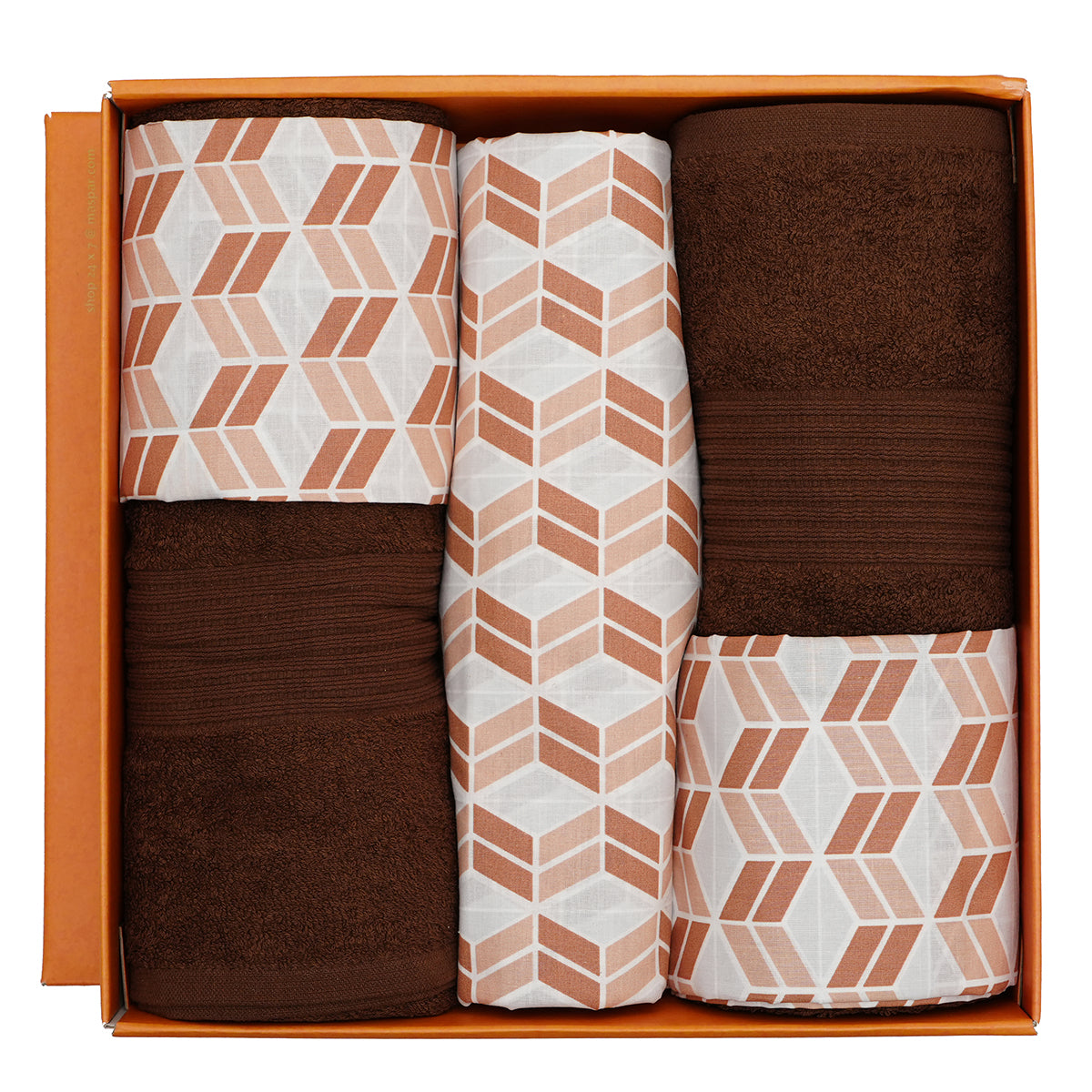 Backyard Patio Morris Bed Bath Set Rust