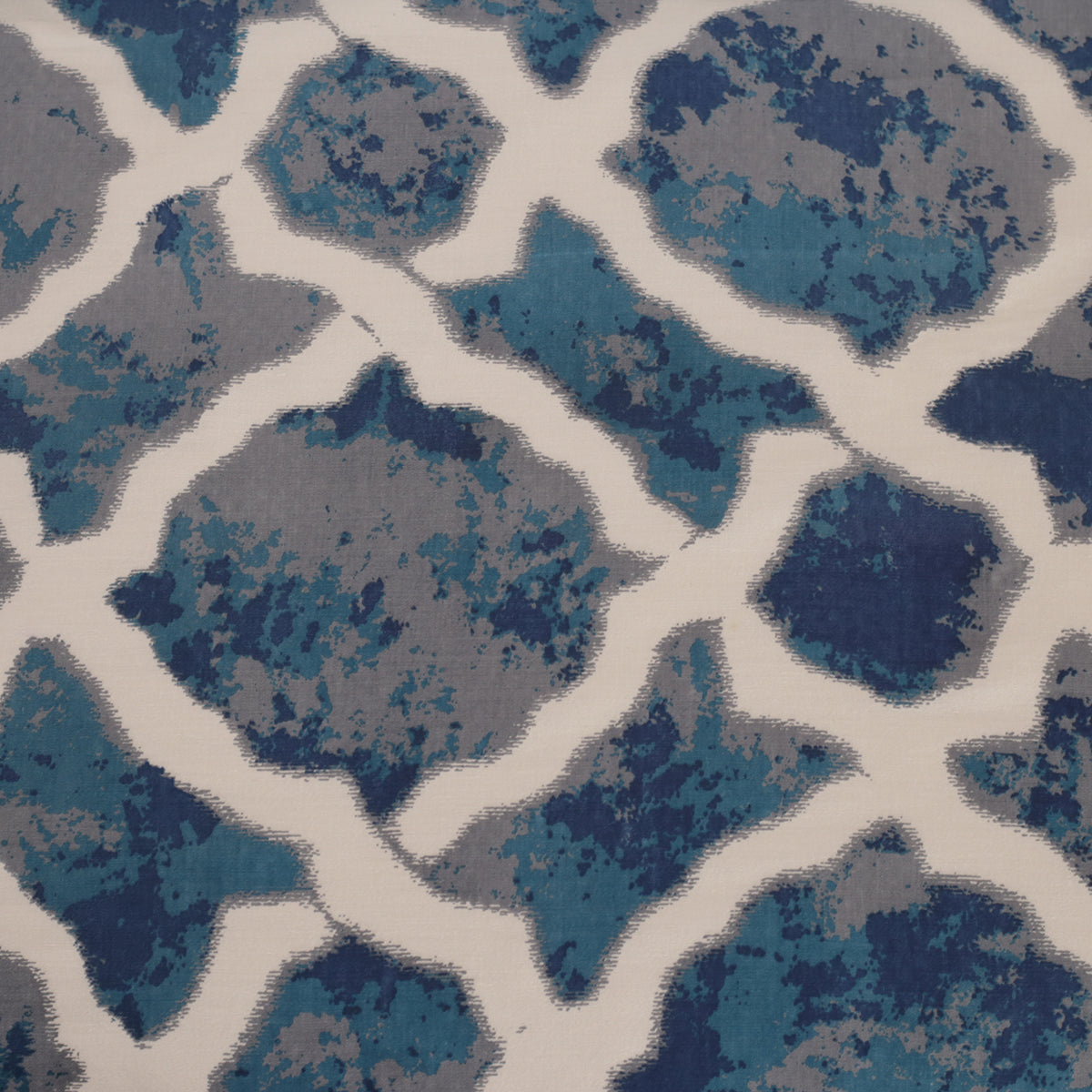 Nouveau Tradition Form Replay Blue Bed Sheet