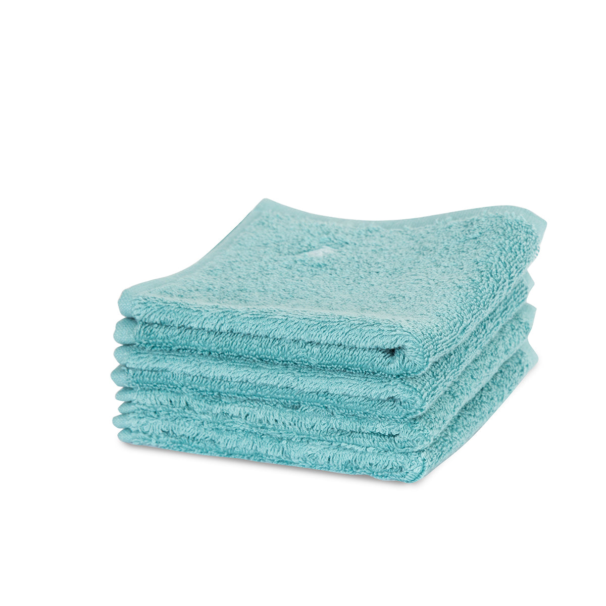 Classical Fusion Lattice Antimicrobial Antifungal Super Absorbent & Soft Turquoise Towel Set