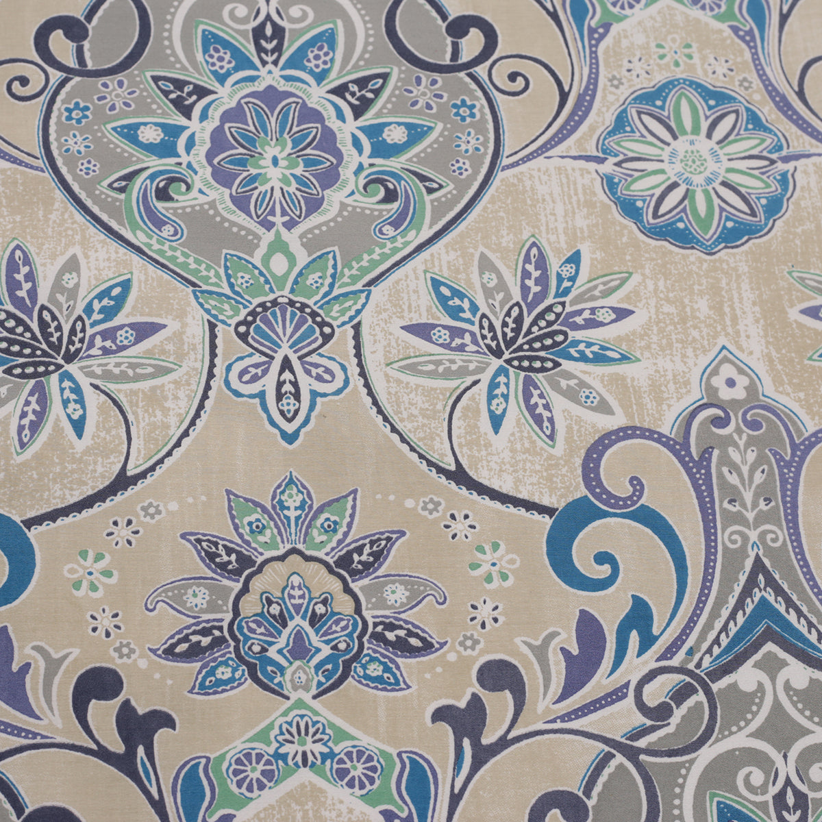 Nouveau Tradition Lawn Rerun Blue Bed Sheet