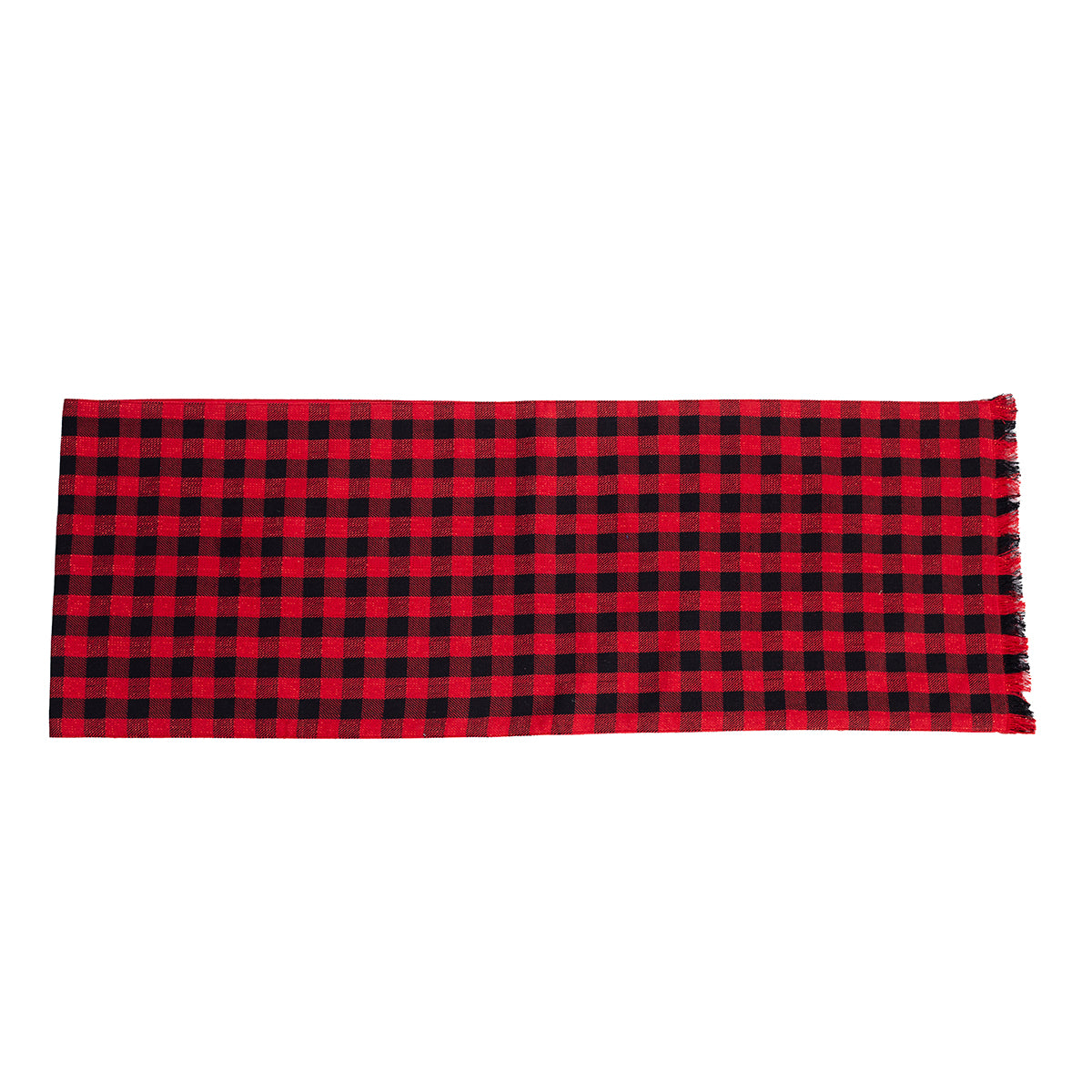 Christmas Rudolf Red/Black 1 Pc Runner