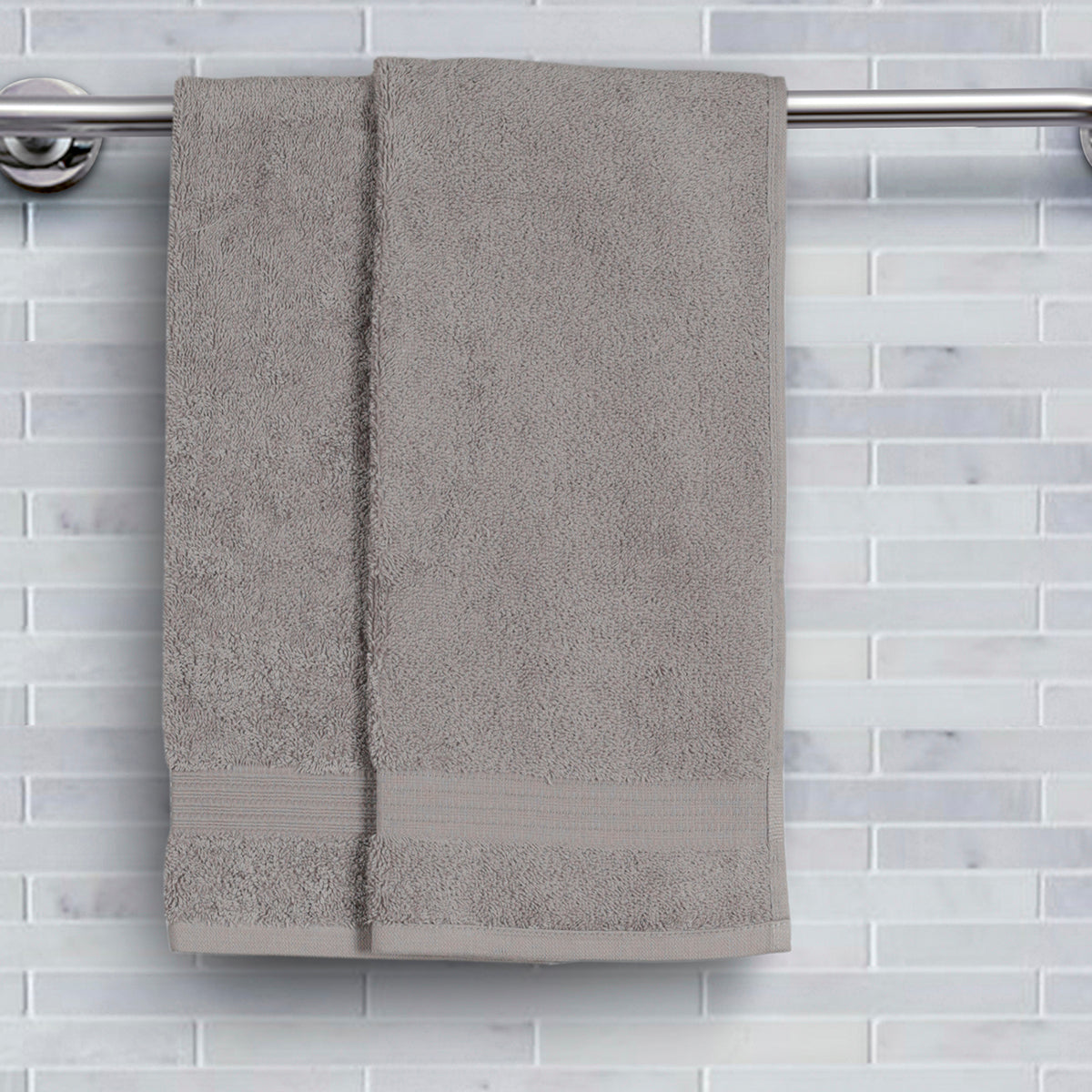 Jeneth Ultra-soft and highly absorbant Ash Grey Towel Set