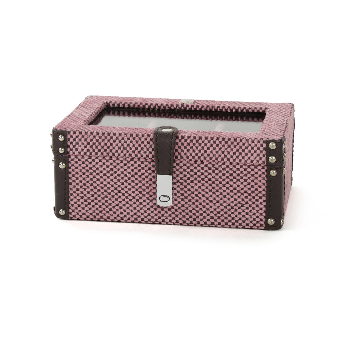 Lauren Purple Watch Box For 3 Watches