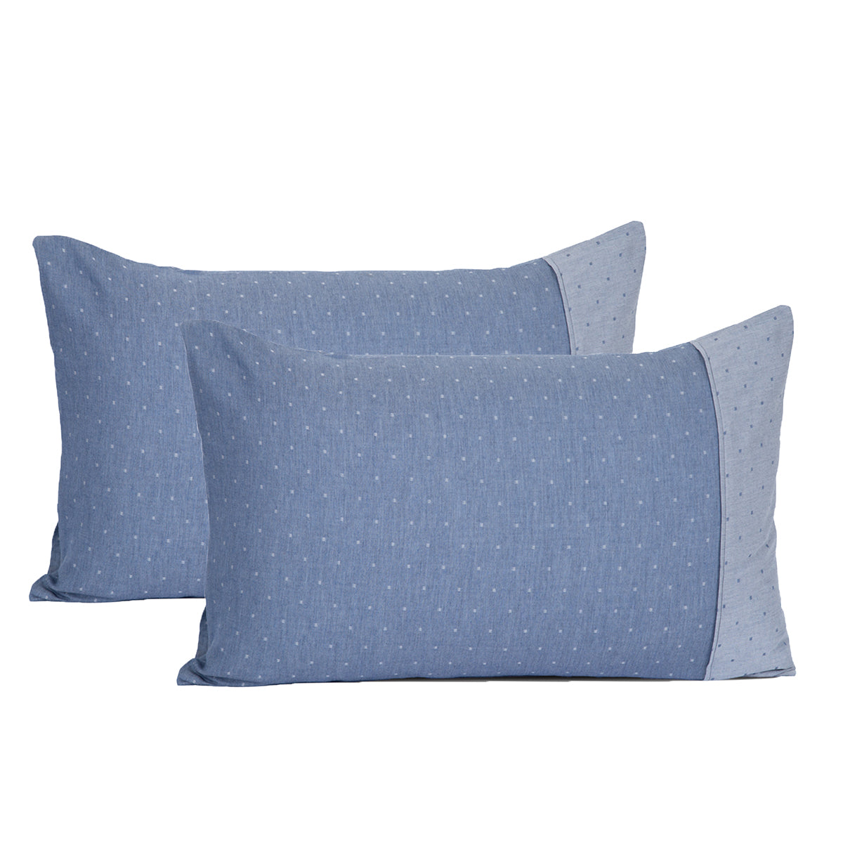 Muted Dot Made With Egyptian Cotton Woven 2PC Pillow Case Set