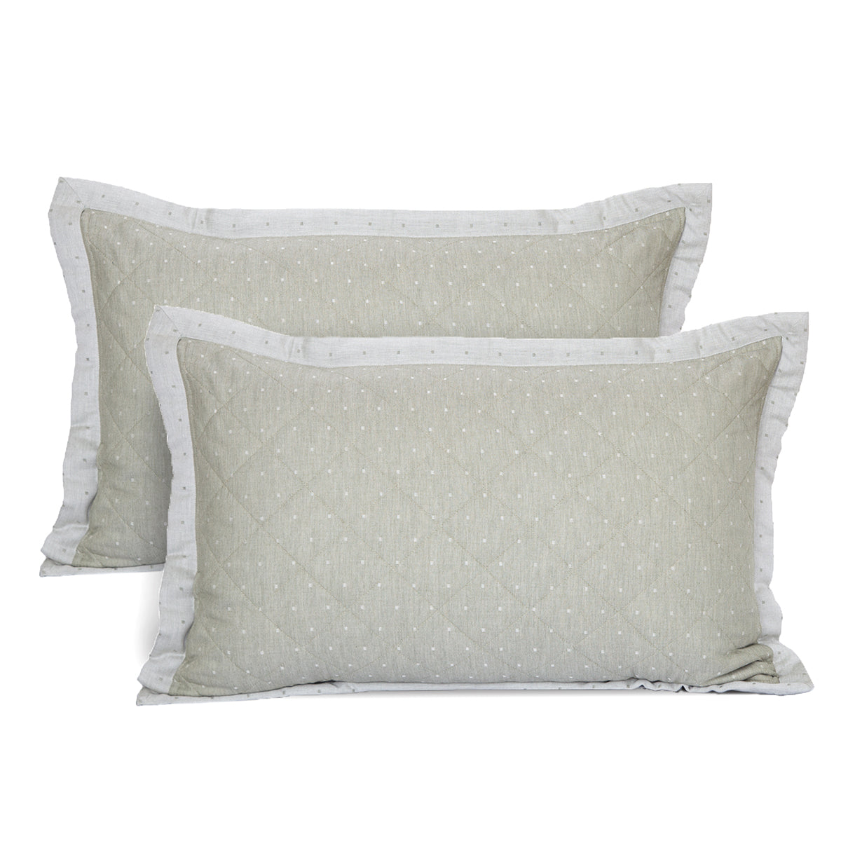 Muted Dot Pillow Sham Set