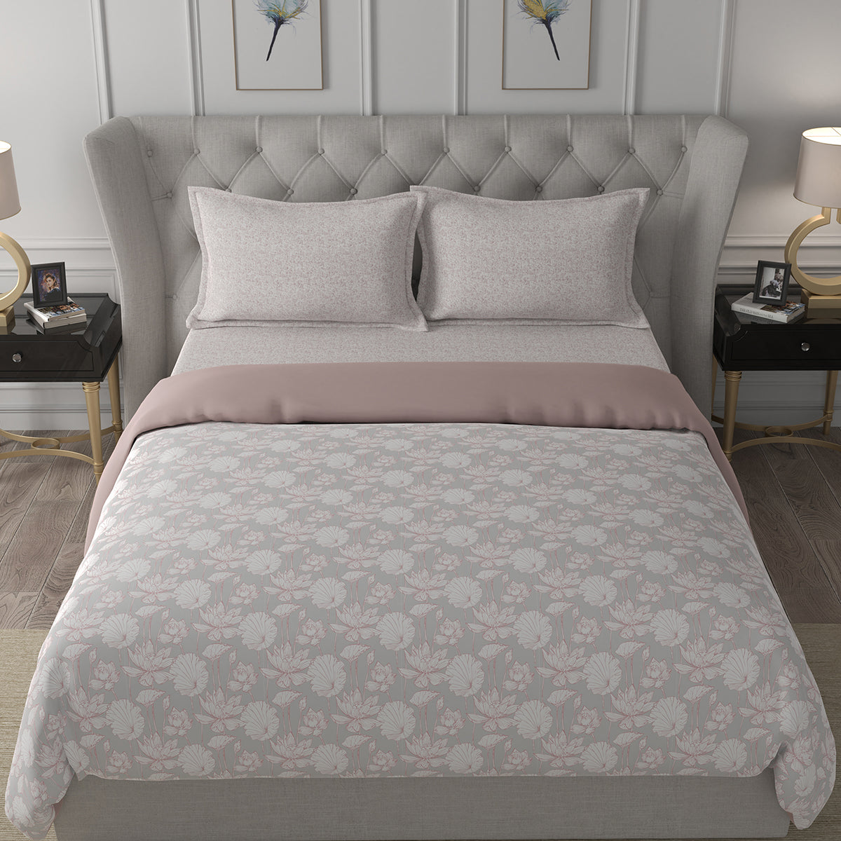 Backyard Patio Albrecht Summer AC Quilt/Quilted Bed Cover/Comforter Red