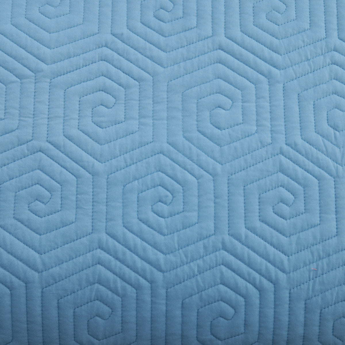 Modern Aesthetic Hexon Summer AC Quilt/Quilted Bed Cover/Comforter Blue