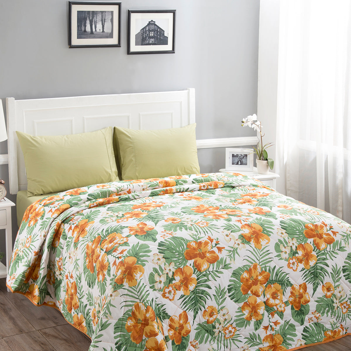 Malia Light Weight Extreme Winter Quilt Yellow