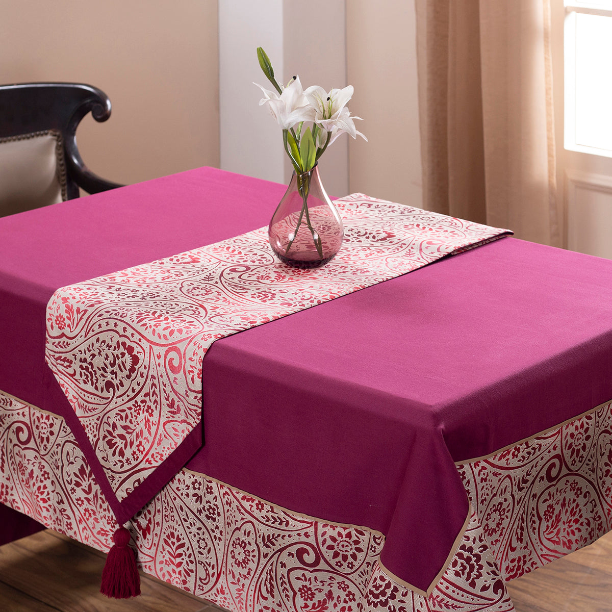 Hues Folklore Transition Ombre Bonanza Red Runner