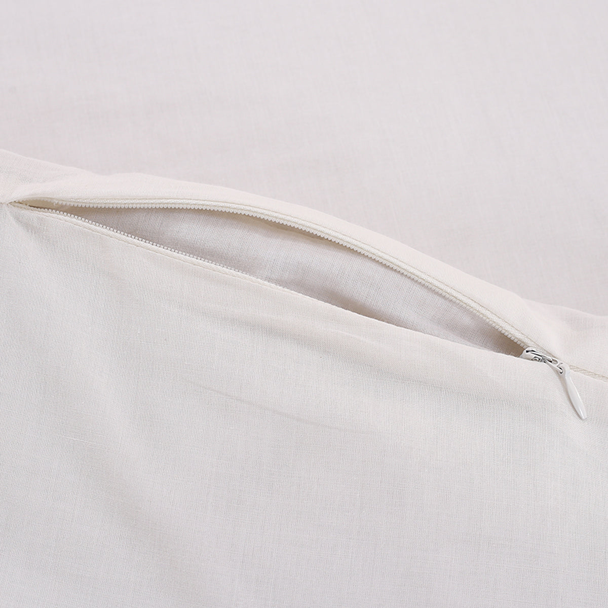 Benova 100% Cotton Ultra Soft & Smooth Voile Light Grey Duvet Cover Only