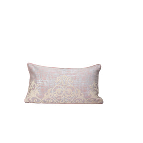 Floral Twrill Foil Print Cushion Cover