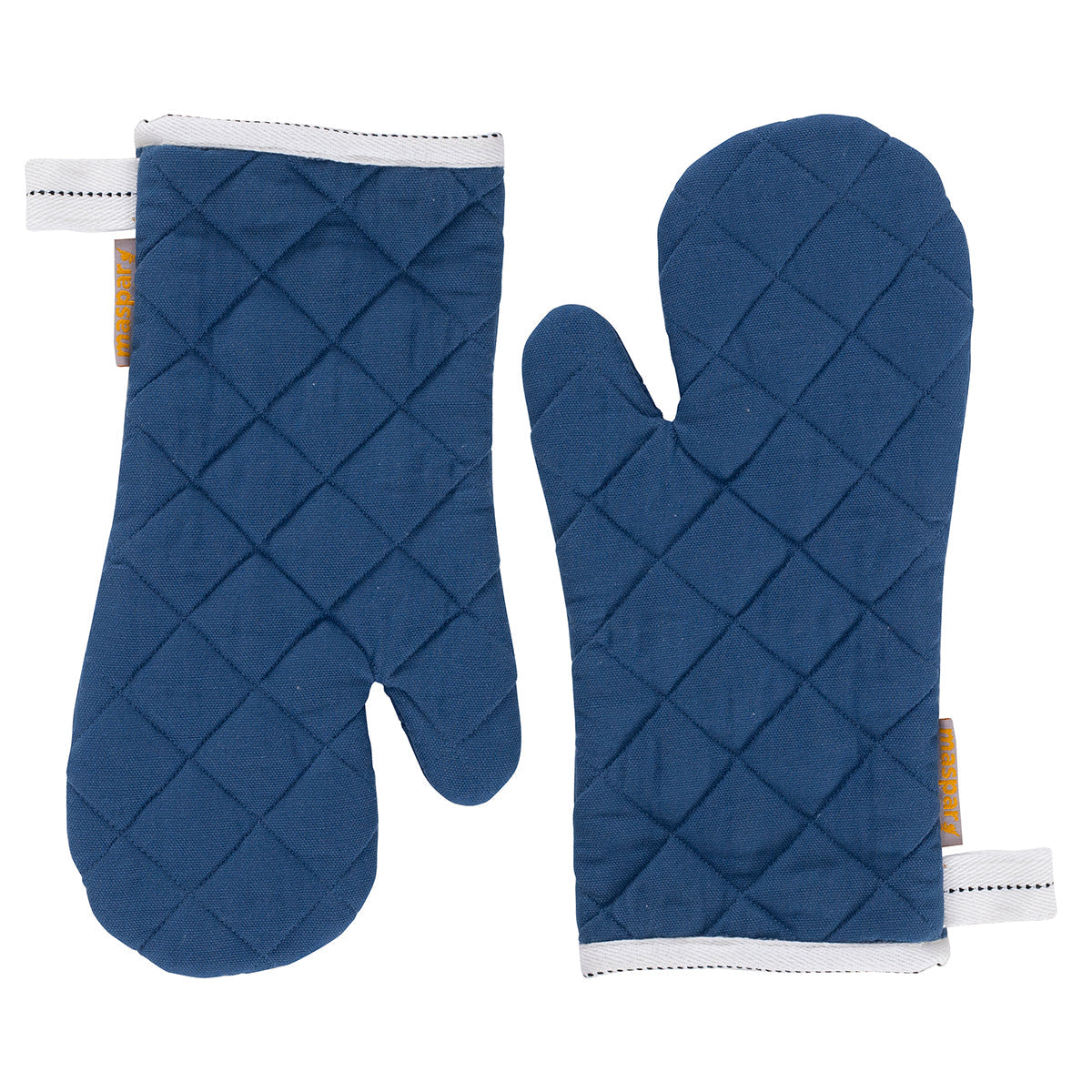 Maspar Printed Aspire 2 PC Oven Mitt Set Blue