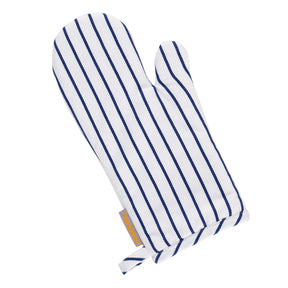 Maspar Printed Roux 2 PC Oven Mitt Set Blue
