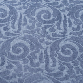 Grandeur Vint Classic  100% Cotton Blue Jacquard Bed Cover Set