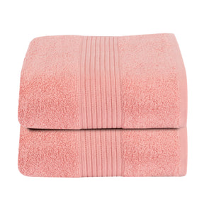 Jeneth Ultra-soft and highly absorbant Blossom Pink Towel Set