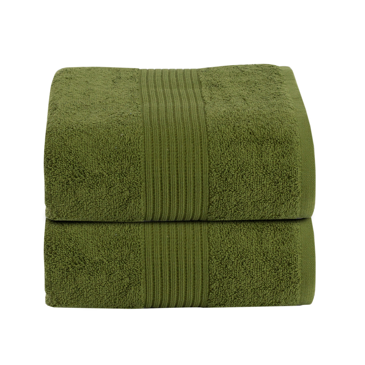 Jeneth Ultra-soft and highly absorbant Calliste Green Towel Set