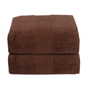 Jeneth Ultra-soft and highly absorbant Cocoa Brown Towel Set