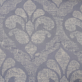 Folklore Transition Diamond Festivity Printed 100% Cotton Blue Ultra Soft Bed Sheet with Pillow Case