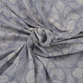 Folklore Transition Diamond Festivity Printed 100% Cotton Blue Ultra Soft Bed Sheet