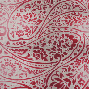 Folklore Transition Ombre Bonanza Printed 100% Cotton Red Ultra Soft Bed Sheet with Pillow Case