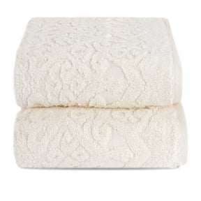 Windsor Antimicrobial Antifungal Zero Twist Fluffy Luxurious Cream Towel