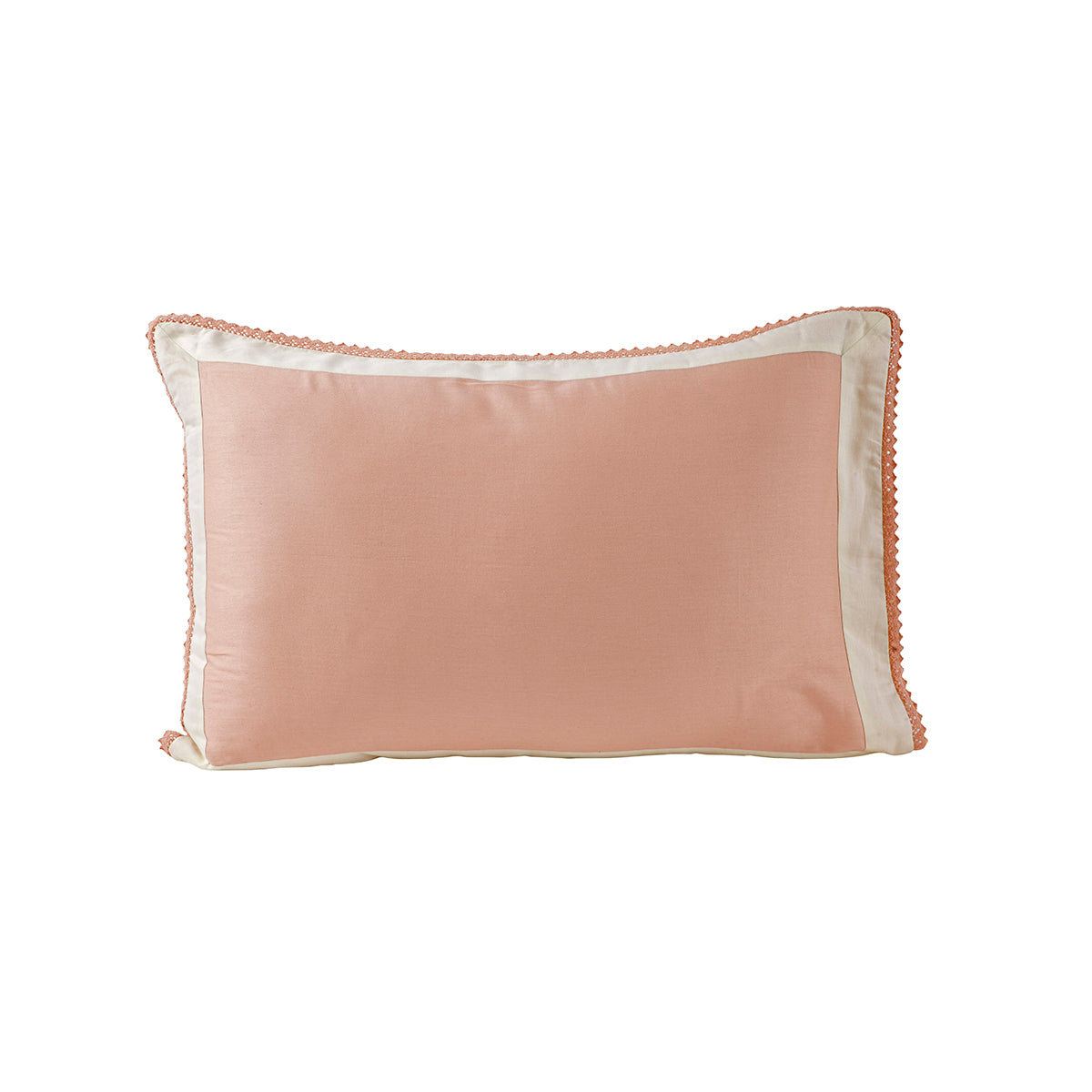 Little Maspar Printed Cotton Satin 2PC Pillow Case Set Pink
