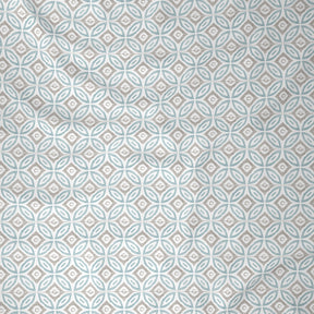 Inhouse Ardour Soren Printed 200 TC 100% Cotton Blue Bed Sheet