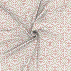 Inhouse Ardour Soren Printed 200 TC 100% Cotton Red Bed Sheet with Pillow Case