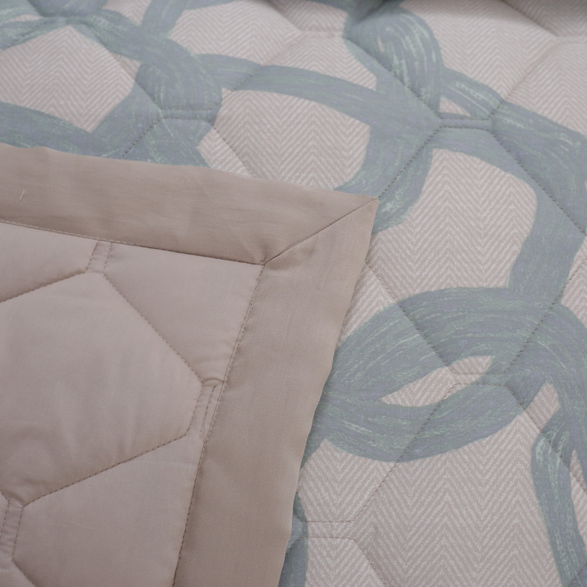Art Nouveau Harriett Green 6PC Quilt/Quilted Bed Cover Set