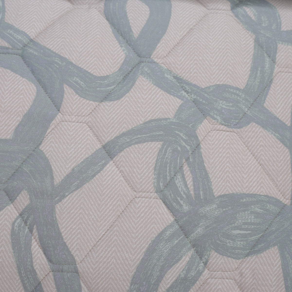 Art Nouveau Harriett Green 6PC Quilt/Quilted Bed Cover Set