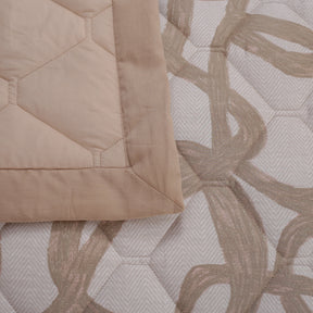 Art Nouveau Harriett Pink 6PC Quilt/Quilted Bed Cover Set