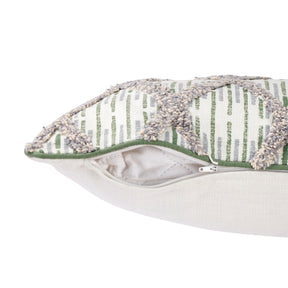 Zircon Jager Printed & Embroidered Cushion Cover