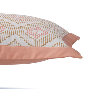 Global Atelier Demon Dash Peach Machine Quilted 2PC Pillow Sham Set