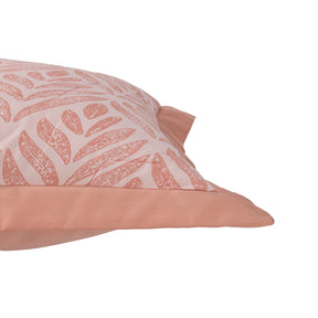 Global Atelier Petal Touch Peach Machine Quilted 2PC Pillow Sham Set