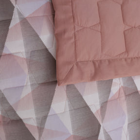 Art Nouveau Emerson Summer AC Quilt/Quilted Bed Cover/Comforter Pink