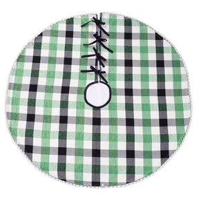 Maspar Carol 0 0 Tree Skirt Green
