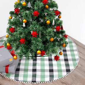 Maspar Carol 0 0 Tree Skirt Green