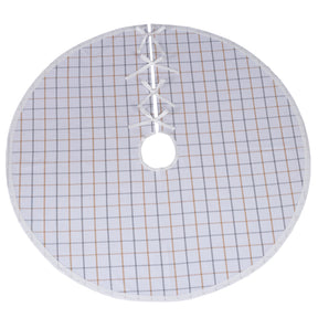 Maspar Carol 0 0 Tree Skirt White