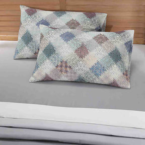 Indie-Geo Digital Printed Stefano Multi 100% Cotton Bed Sheet